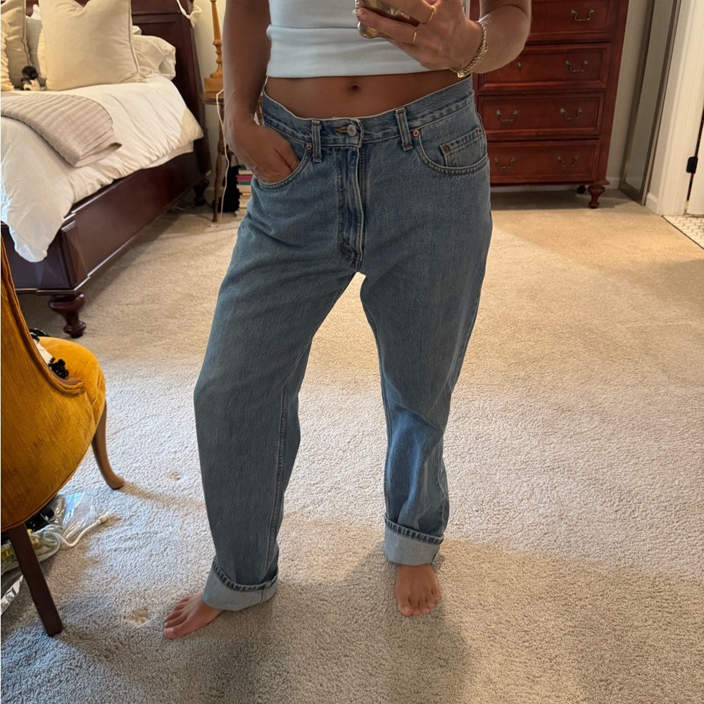 Vintage Levi's Relaxed Fit Blue Boyfriend Jeans